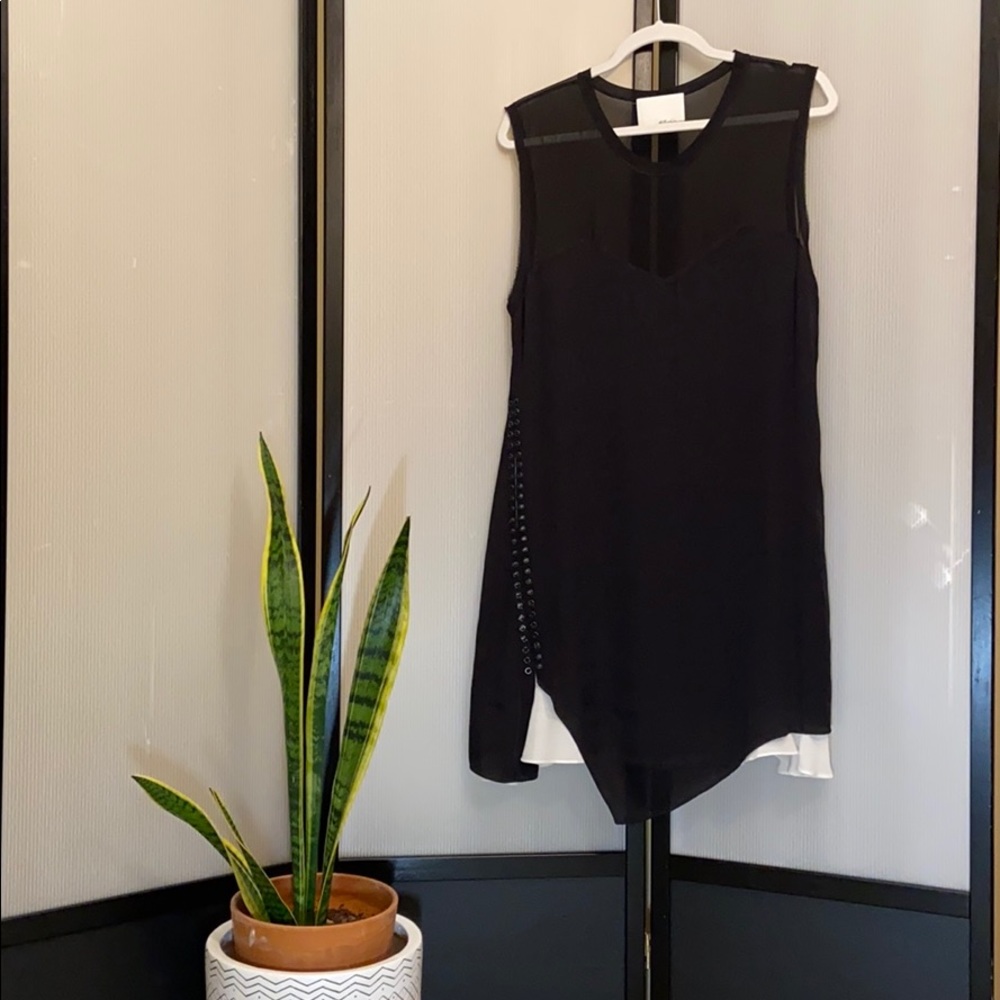 3.1 Phillip Lim | Asymmetrical Silk Shift Dress